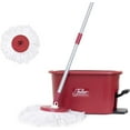 Fuller Brush Spin Mop Exclusive Bucket System Easy Wring, 360° Spin