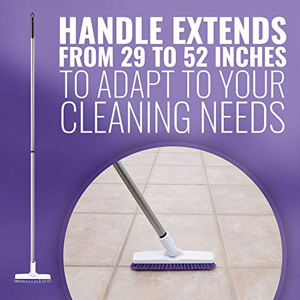 Fuller Brush Tile Grout EZ Scrubber & Telescopic Handle Bundle with