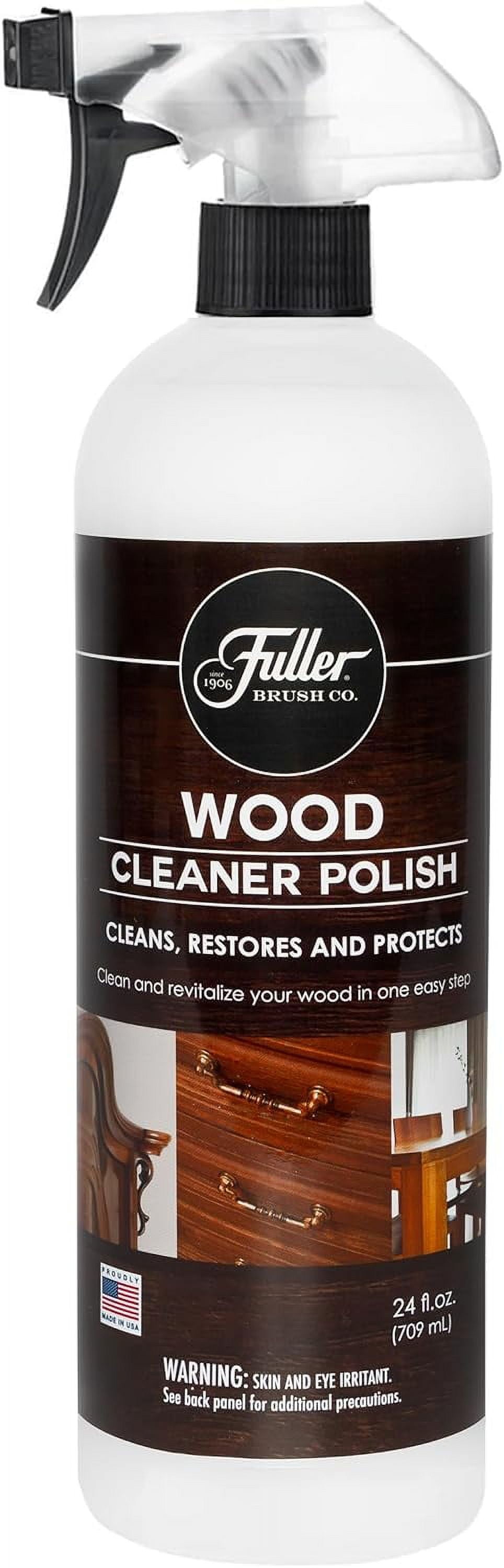 Fuller Brush Wood Cleaner Polish WaxFree Formula Removes Dust