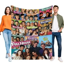 Fuller House Blanket for Boys Girls Lightweight Kids Throw Blanket Cute Soft Blankets Flannel Plush Blankets Gifts 30x40in