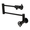 thumbnail image 1 of Fuller Wall Mount Pot Filler Faucet, Matte Black, 1 of 1