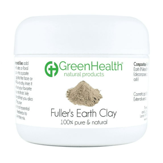 Fuller's Earth Clay 1.5 oz Plastic Jar