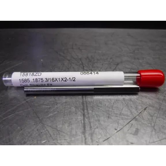 Fullerton Tool 3/16" (.1875) Carbide Straight Flute Drill 15818Zd (Loc378B)