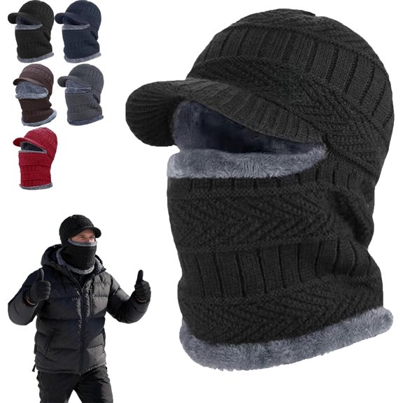 Fullguard Beanie, Full Coverage Winter Hat, Full Coverage Beanie - Stop Cold Air from Sneaking Through Gaps