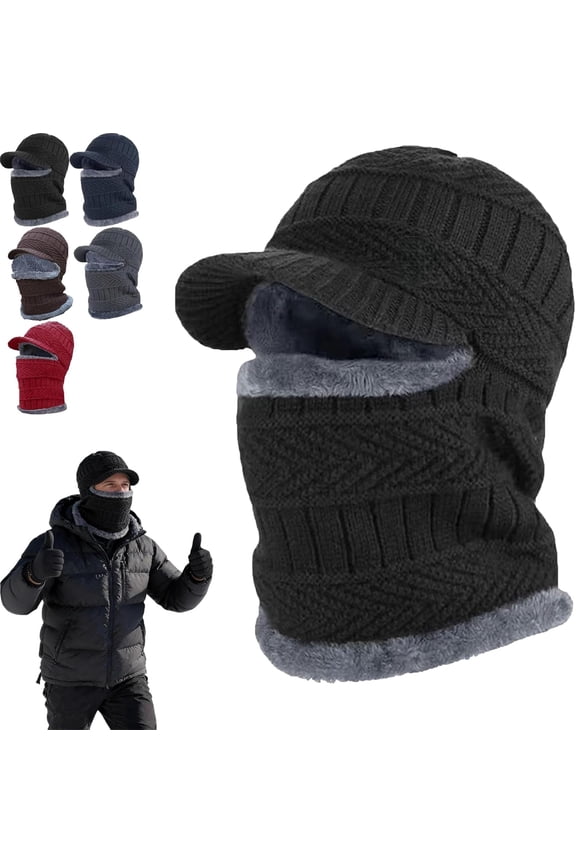 Fullguard Beanie, Full Coverage Winter Hat, Full Coverage Beanie - Stop Cold Air from Sneaking Through Gaps