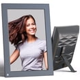 thumbnail image 1 of Fullja WiFi Digital Photo Frame - 10.1 inch Smart Digital Picture Frame, Touch Screen HD IPS Display, Electronic Picture Frame Slideshow, Share Photo and Video via App, Email, Unlimited Cloud Storage, 1 of 5