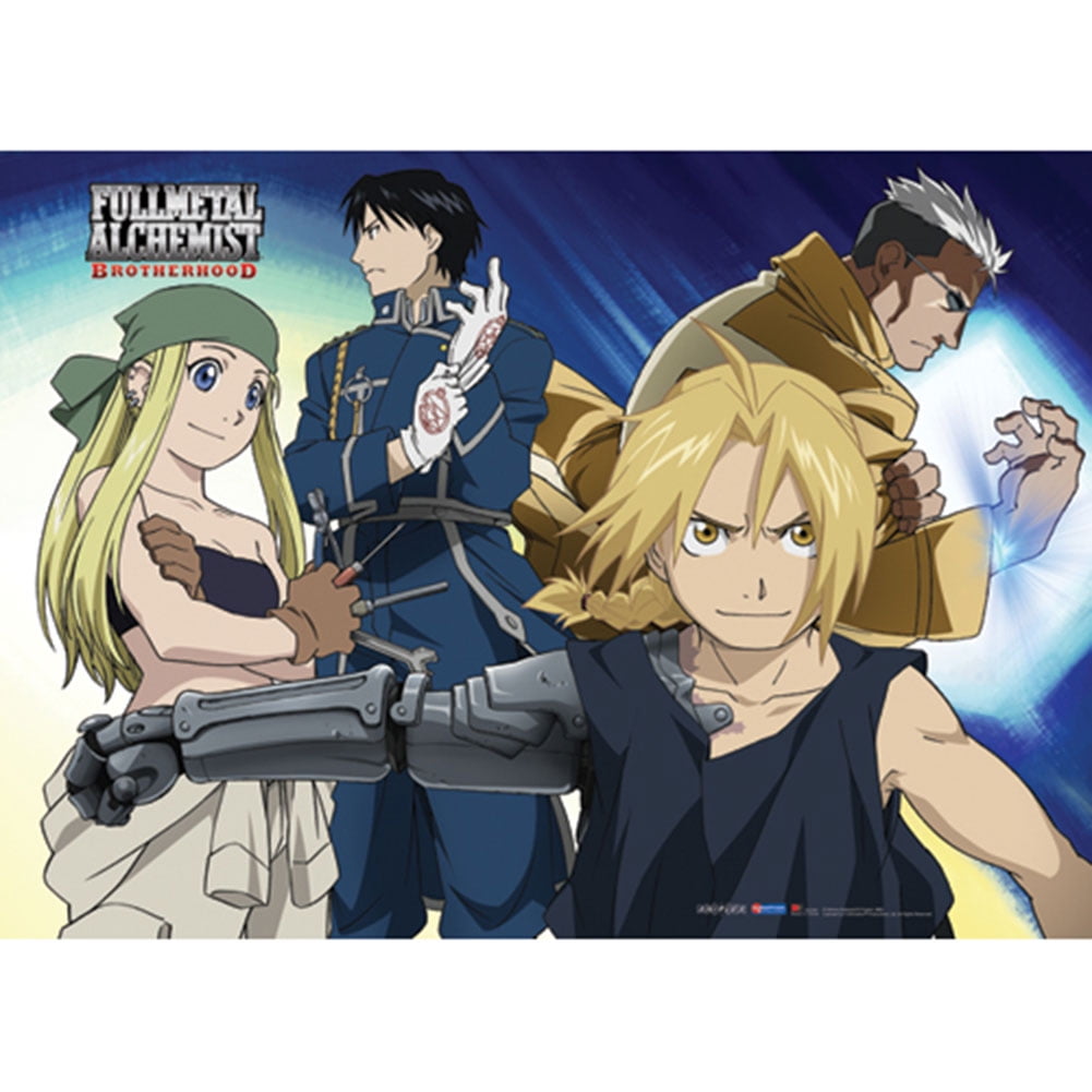 FMA Official Art on X: Anime: Fullmetal Alchemist Brotherhood