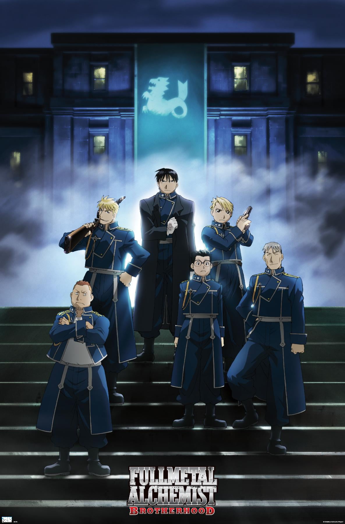 Fullmetal Alchemist: Brotherhood - Key Art 5 Wall Poster with Magnetic  Frame, 22.375 x 34