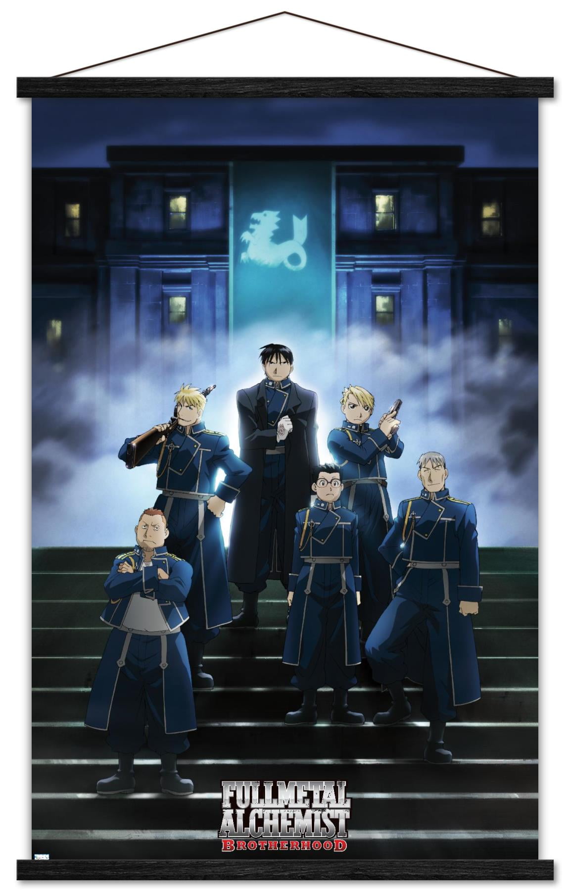 Fullmetal Alchemist: Brotherhood - Key Art 5 Wall Poster with Magnetic  Frame, 22.375 x 34