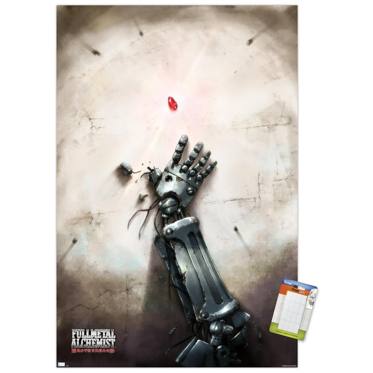 Fullmetal Alchemist: Brotherhood Key Art Wall Poster,