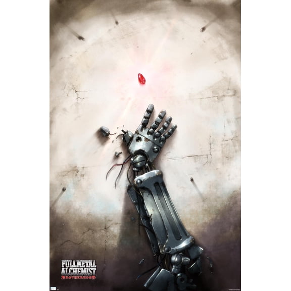 Fullmetal Alchemist: Brotherhood - Key Art 4 Wall Poster, 14.725" x 22.375"