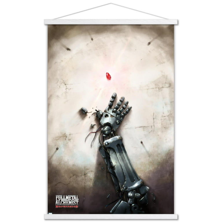 Fullmetal Alchemist: Brotherhood - Key Art 1 Wall Poster with Magnetic  Frame, 22.375 x 34