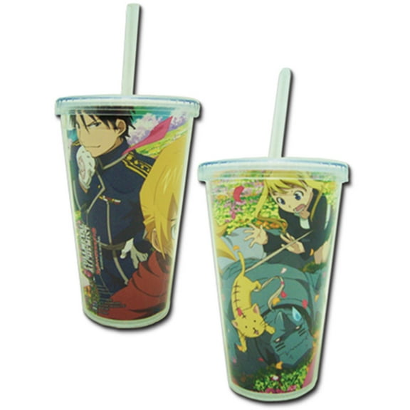 Fullmetal Alchemist Brotherhood Springtime Tumbler with Lid