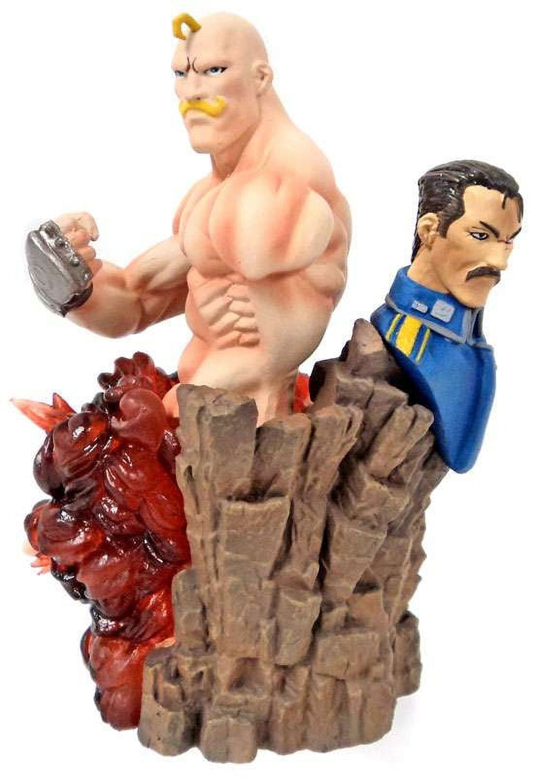 Happy Prank! × icewatch　ソフビフィギュア　バンプレスト Fullmetal Alchemist Character DX Gashapon Alex & King PVC Bust
