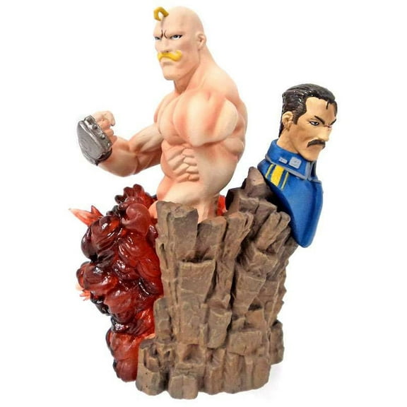 Fullmetal Alchemist Character DX Gashapon Alex & King PVC Bust