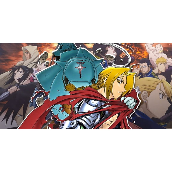 Fullmetal Alchemist: Complete Series 1-33 [5-Disc DVD Collection] (Anime, Fantasy, Action, Adventure, Compatible with All Region DVD Players)