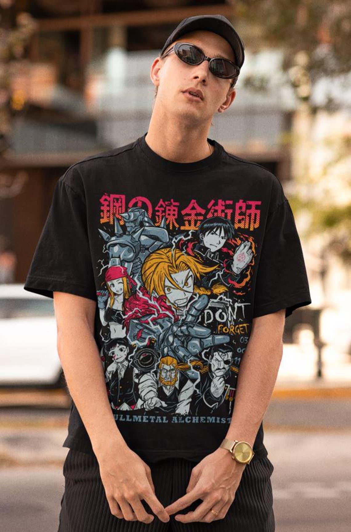 Fullmetal Alchemist Tshirt, FMA Shirt - Walmart.com