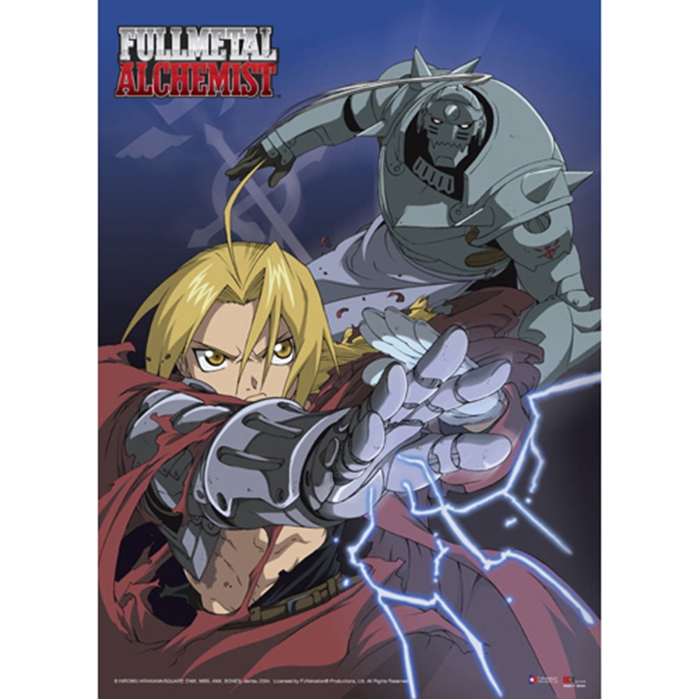 Fullmetal Alchemist BROTHERHOOD - The Elric Bros! Poster for Sale by Best  Anime Gear