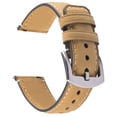 thumbnail image 1 of Fullmosa Watch Bands, Quick Release Leather Watch Band Strap - Burnished Leather Watch Band Vintage Wristband 18mm 20mm 22mm 24mm, 1 of 7