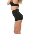 thumbnail image 1 of Fullness KL7029-L-Black High Waist Padded Panty with Removable Pads, Large - Black, 1 of 2
