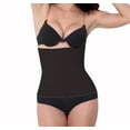thumbnail image 1 of Fullness KL8198-2XL-Black Powernet Waist Cincher Girdle Body Shaper, 2XL - Black, 1 of 2