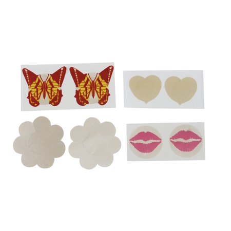 Fullness Satin No Show Nipple Cover- 4 Fun Designs