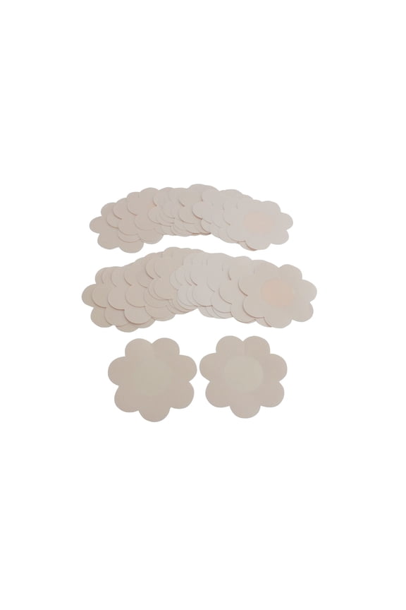 Satin Petal Disposable Nipple Covers - 30 Piece