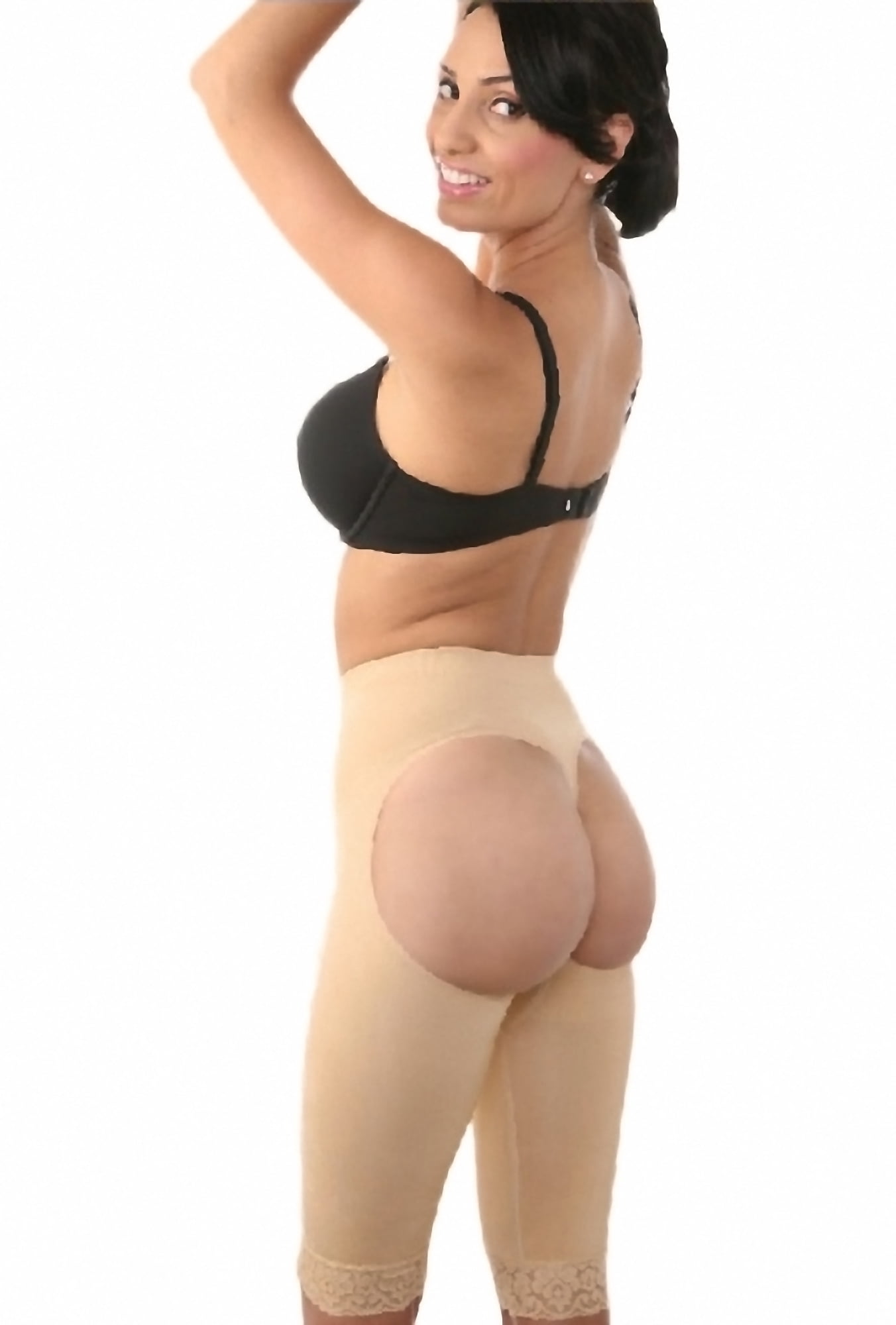 FOCUSSEXY Women Shapewear Bodysuit for Tummy Control Full Body shaper Thigh  Slimmer High Waist Trainer Butt Lifter for Women Mid-Thigh Seamless Full  Body Shaper 