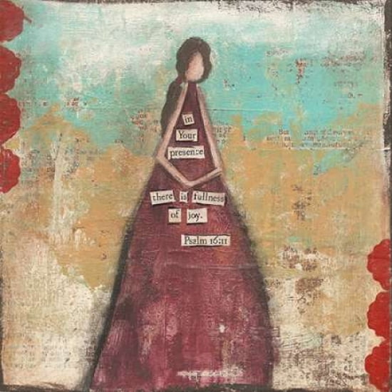 Fullness of Joy Canvas Art - Cassandra Cushman (24 x 24)