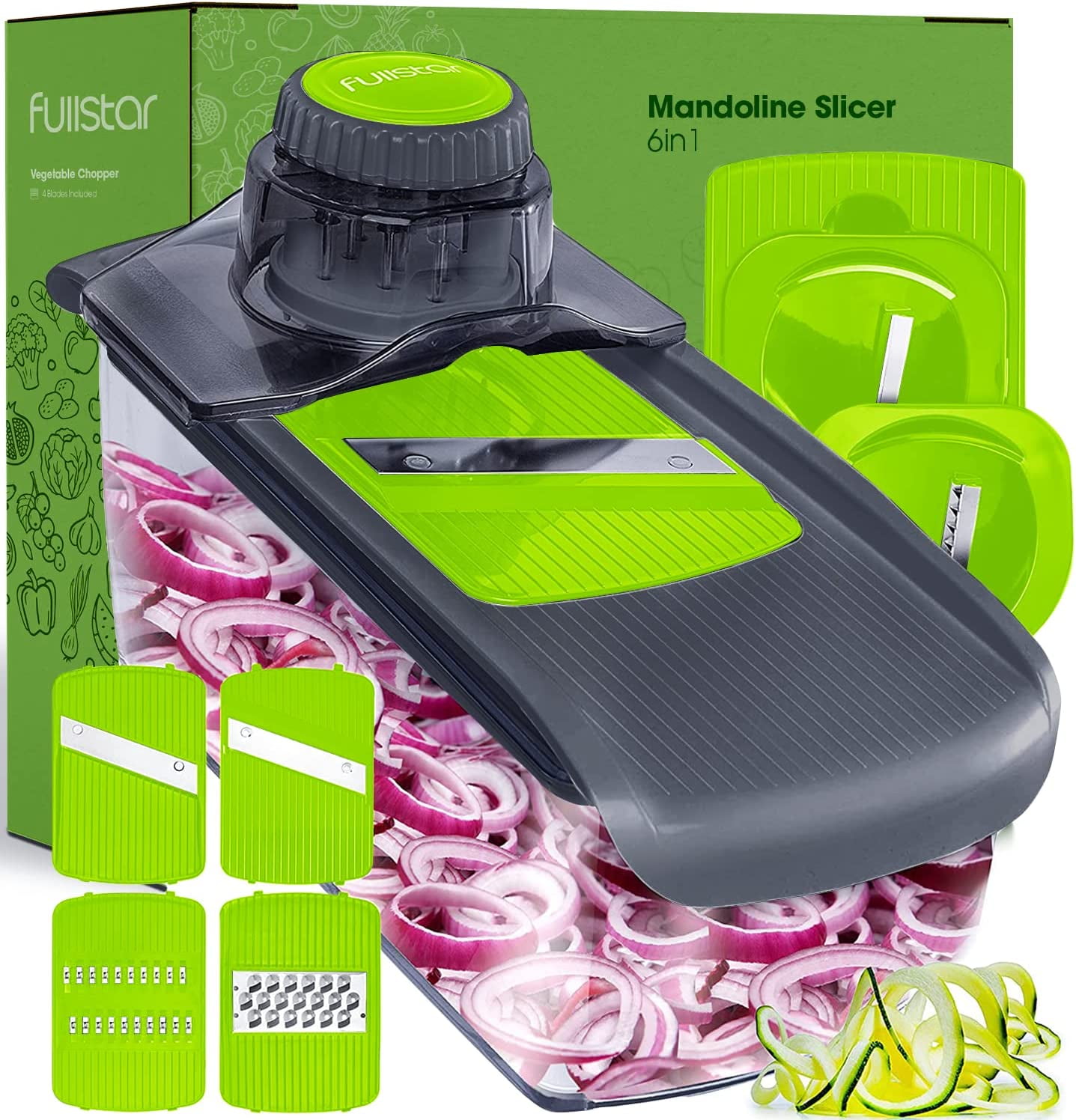 Fullstar Mandoline Food Slicer, Potato Slicer, Vegetable Slicer 6