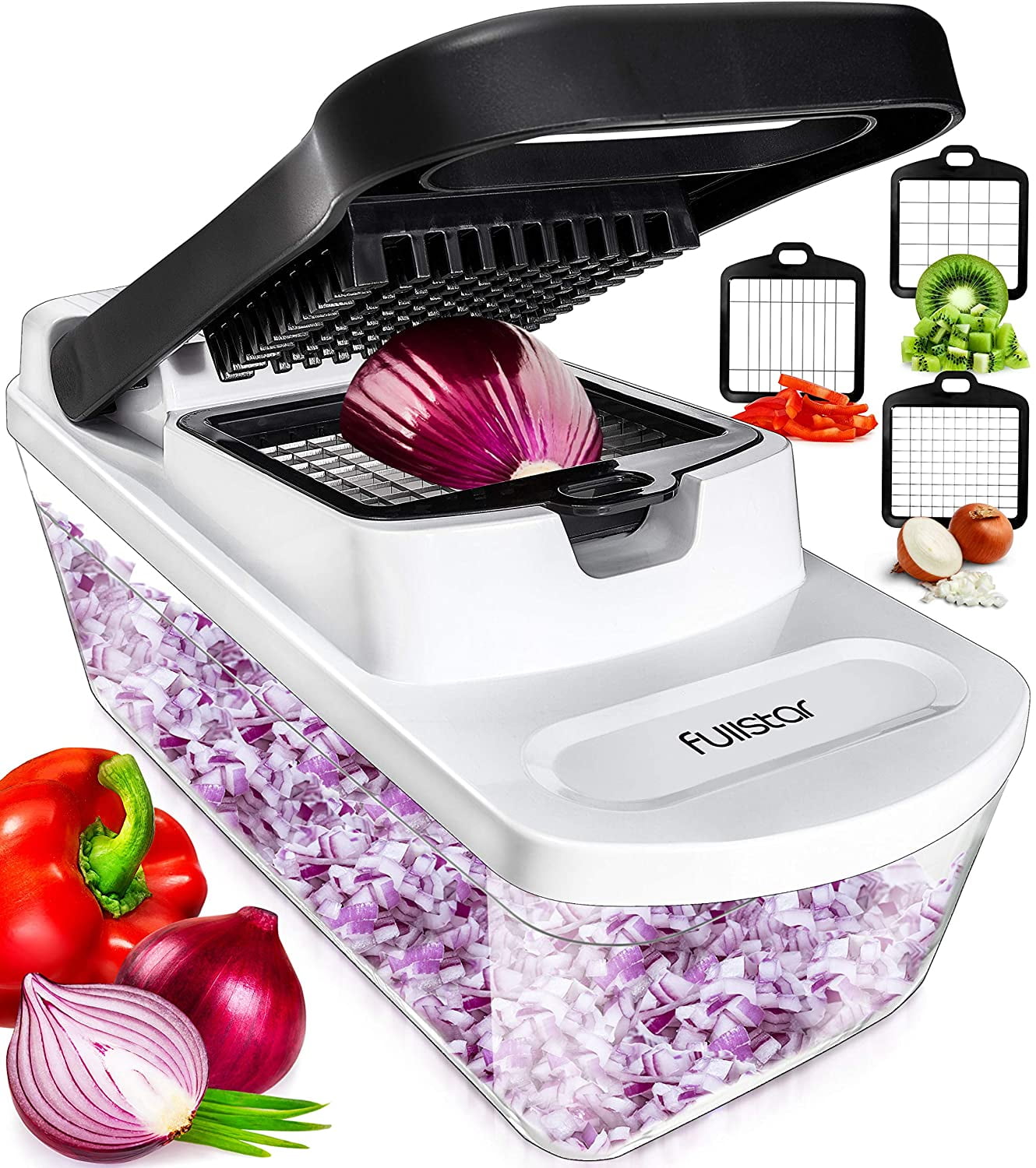 Fullstar Vegetable Chopper, Food Chopper Food Dicer, Chopper with