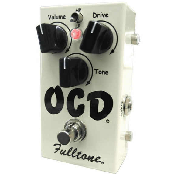 Fulltone OCD Obsessive Compulsive Drive Guitar Overdrive Pedal with HP/LP Tone Switch, MOSFET Clipping, Buffered Bypass Made in USA