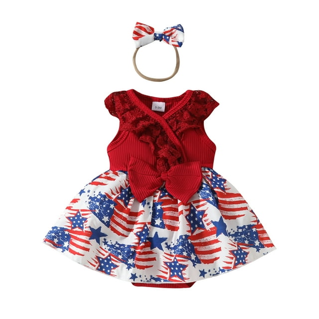 fourth of july baby dress