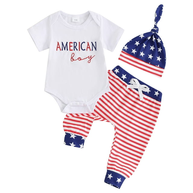 baby girl first 4th of july outfit