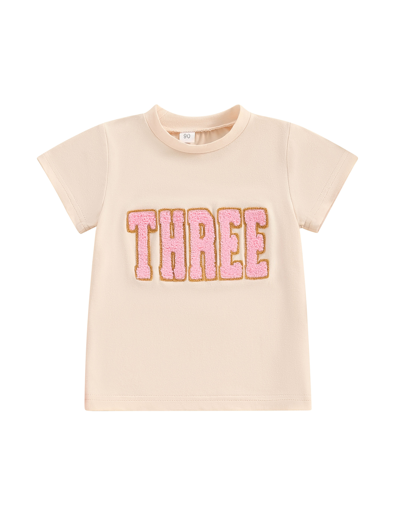 Fullvigor Toddler Girls Birthday T Shirt Tops Short Sleeve Letter