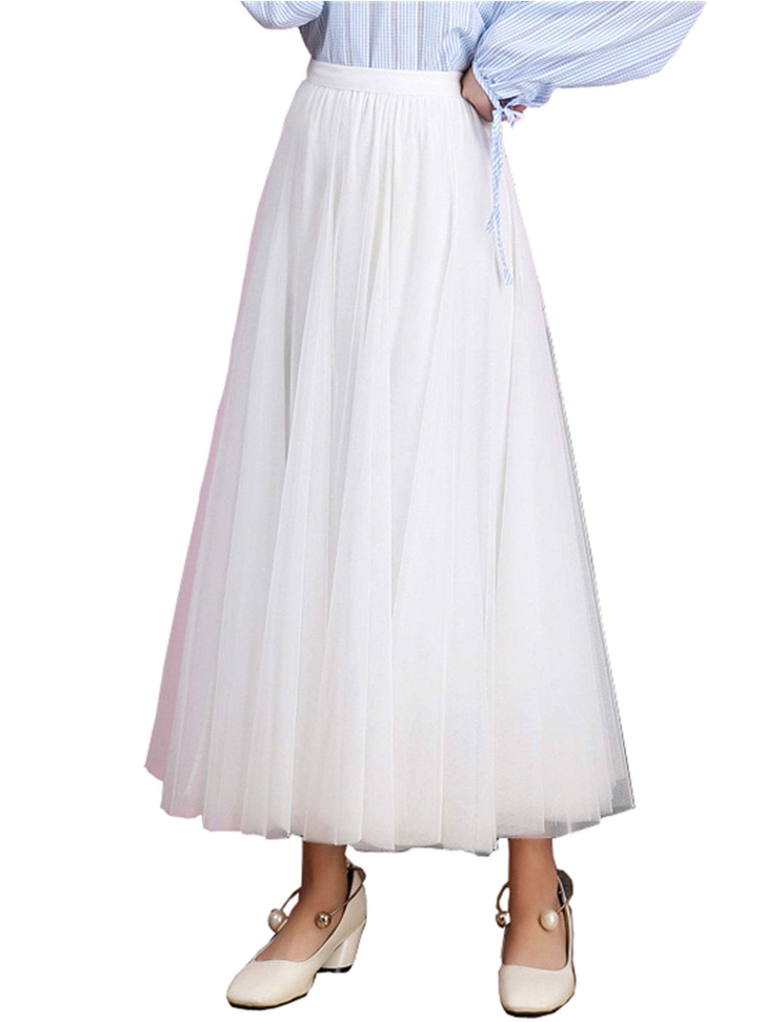 QIPOPIQ Clearance Women's Dresses Plus Size Short Sleeve Game Animation  Role-playing Long Skirt Cosplay Costume Princess Skirts 