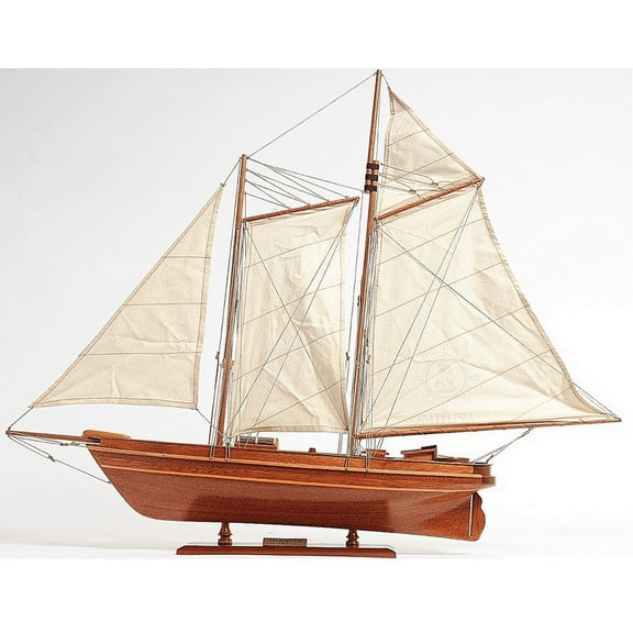 America Cup Racing Yacht Fully Assembled Model