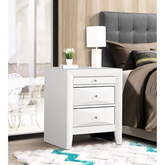 Fully Assembled Benefit / Bedroom Use / Storage - Ready Nightstand