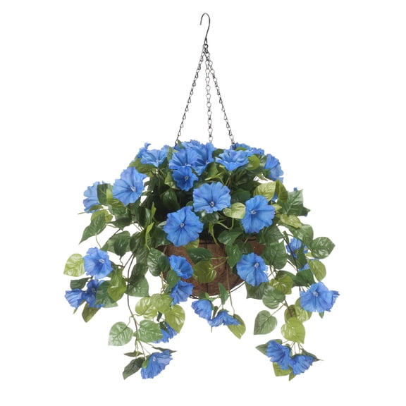Fully Assembled Petunia Hanging Basket by OakRidge