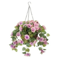Fully Assembled Petunia Hanging Basket by OakRidgeTM
