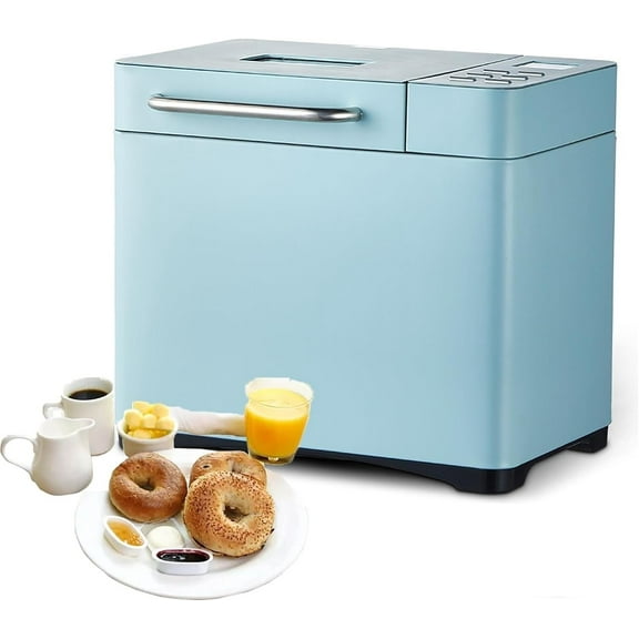 Fully Automatic Bread Maker, Automatic Nut Dispenser, 2.2 lb Loaf Size, 3 Crust Tones Bread Maker