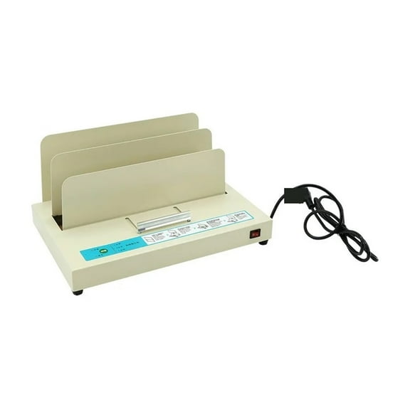 Fully Automatic Contract Text Hot Melt Binding Machine Envelope Bid Financial Voucher Binding Machine Adhesive Binding Machine ,Easy to Operate