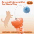 Fully Kitten Fully‑Automatic Interactive Cat Wand Toys, Electric Funny Teaser Play ...