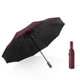 thumbnail image 1 of Fully Automatic Reverse Folding Umbrella | Windproof & UV Sun Protection | One-Button Open & Close | Compact Travel Design for Men & Women | Includes 1 Umbrella, 1 of 7