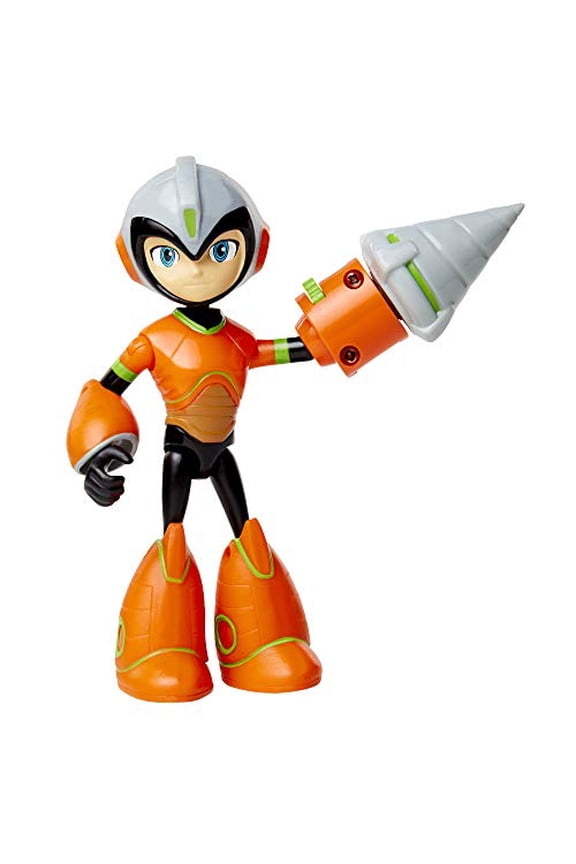 Mega Man Fully Charged Deluxe Drill Man Schematics Mega Man Articulated Action Figure