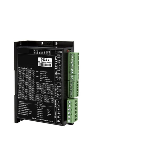 Fully Closed-loop Stepper Motor Driver With High-speed Response, Automatic Parameter Tuning, Multiple Control Modes