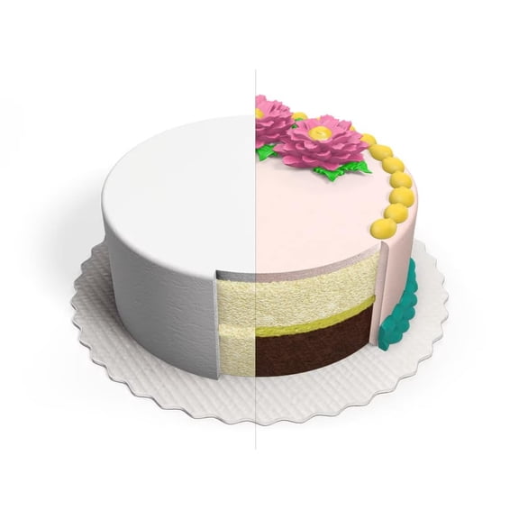 Fully Customizable Round Cake