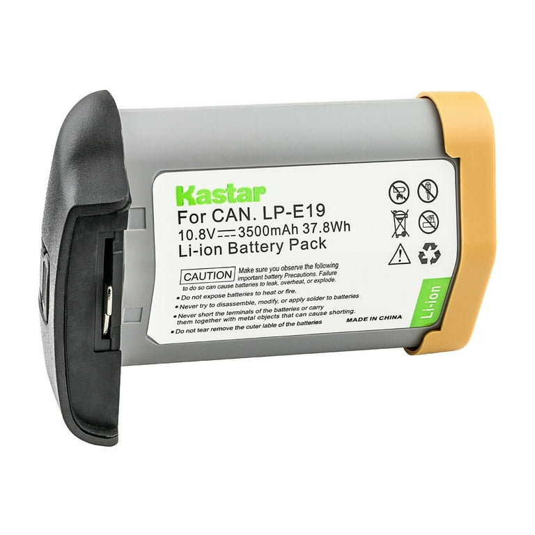 Batteria Sostituisce Canon LP-E19 Per Fotocamera - 3350mAh 10,8V - Foto 12