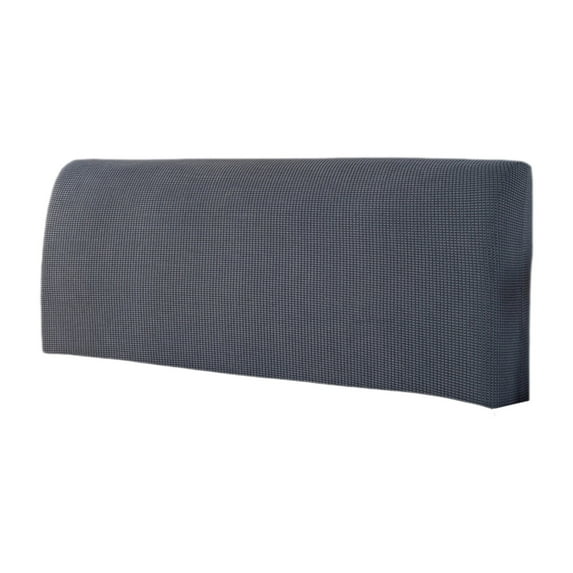 Fully Enclosed Headboard Cover with Elastic Modern Headboard Protection Dustproof Cloth Cover, Soft Cushion Headboard for Easier Washing, and Retractable Design.