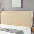 thumbnail image 1 of Fully Enclosed Headboard Cover | Elastic Slipcover for Upholstered Headboards | Dust Proof Bedhead Protector | Stretchable Fabric | Easy Wash | Modern Bedroom Decor, 1 of 8